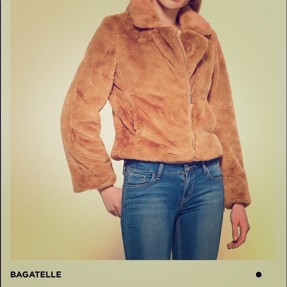 BAGATELLE Faux Fur Coat - Picture 1 of 8